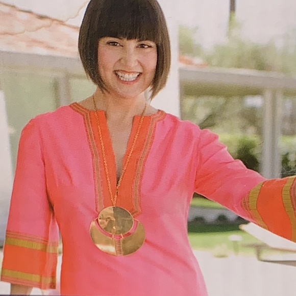 TRINA TURK SPRING GLASS WINE GOBLETS 14.75 oz SET OF 4 CLEAR GLASS - Picture 7 of 8